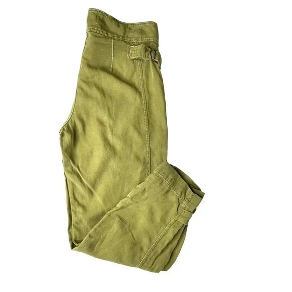 Anthropologie Jackson Tapered Utility pants size 6 Olive green - Picture 8 of 12